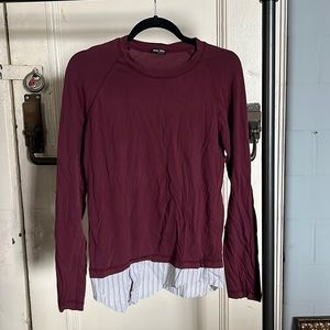 MiuMiu long sleeve shirt